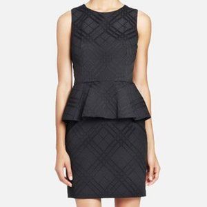 Cynthia Steffe Simone Plaid Peplum Dress (sz 8)
